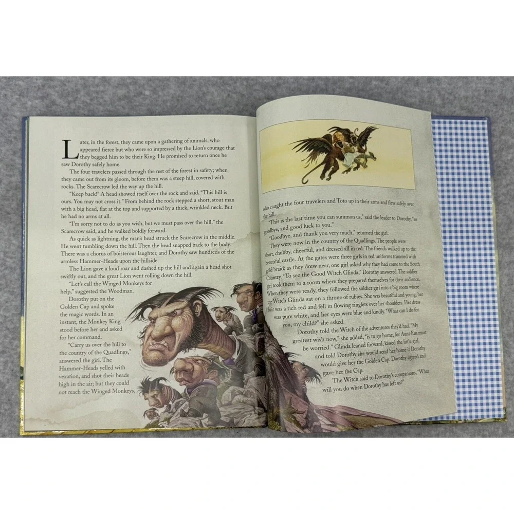 The Wizard of OZ by L. Frank Baum Illustrated by Charles Santore, Hardcover